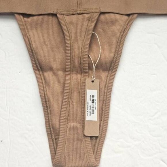 SKIMS COTTON RIBBED PANTY NWT - Picture 6 of 11